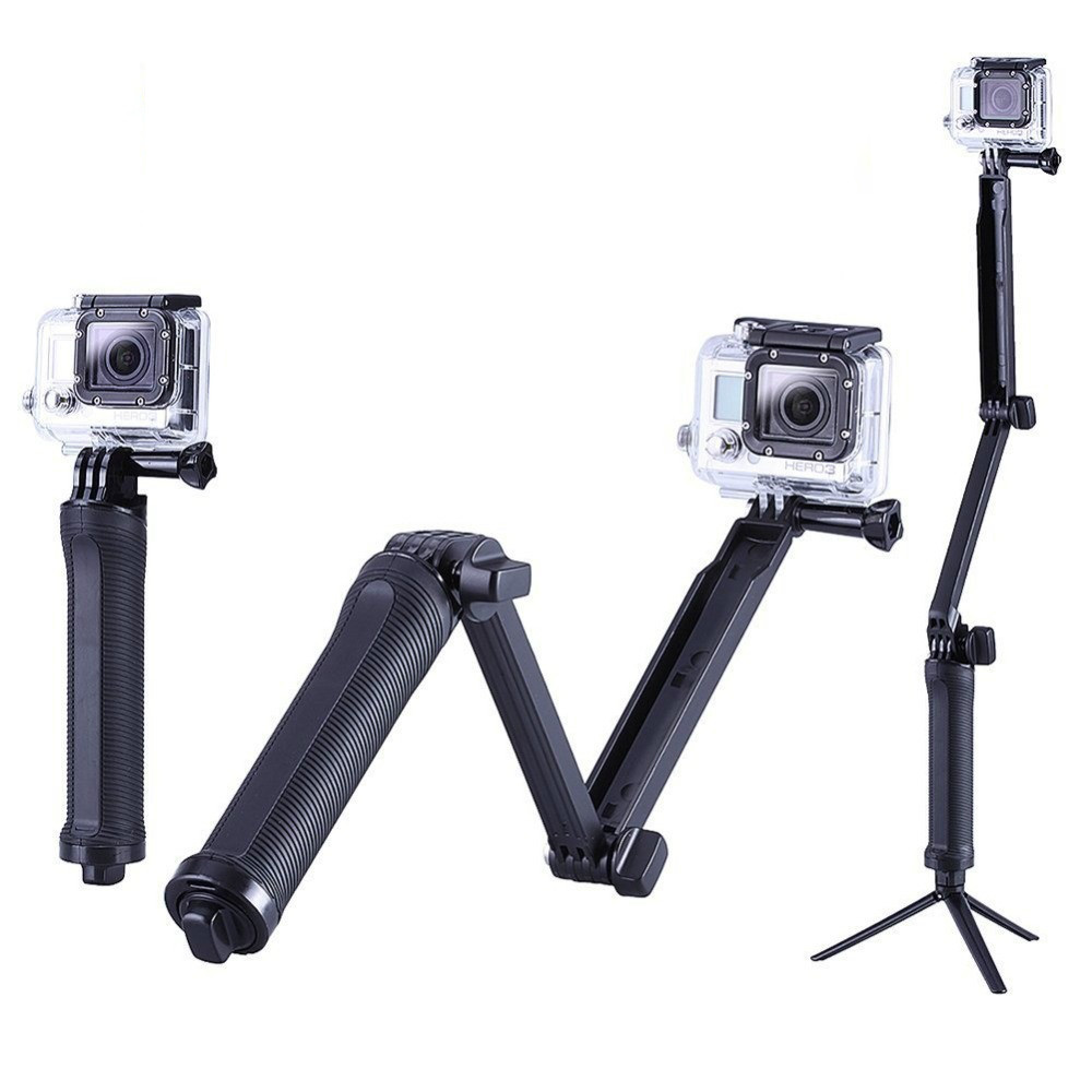 GoPro-Accessories-Collapsible-3-Way-Monopod-Mount-Camera-Grip-Extension-Arm-Tripod-Stand-for-Gopro-Hero-1